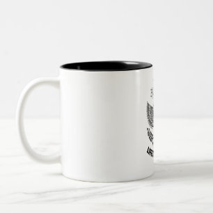 Team Brooks Lifetime member Two-Tone Coffee Mug