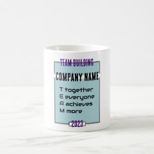 "Team Building" Customizable Coffee Mug