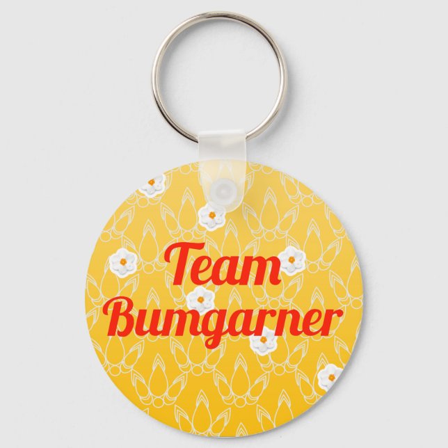 Team Bumgarner Key Ring (Front)