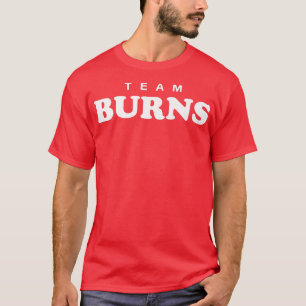 Team Burns Personalised Surname Bride Groom Family T-Shirt