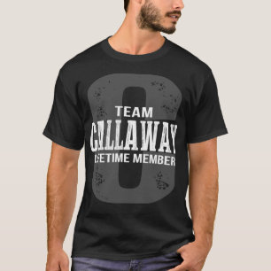 Team CALLAWAY Lifetime Member T-Shirt