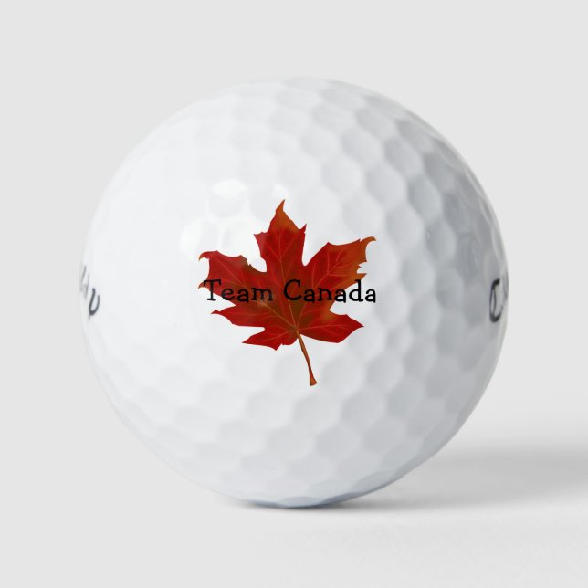 Team Canada Golf Balls (Front)