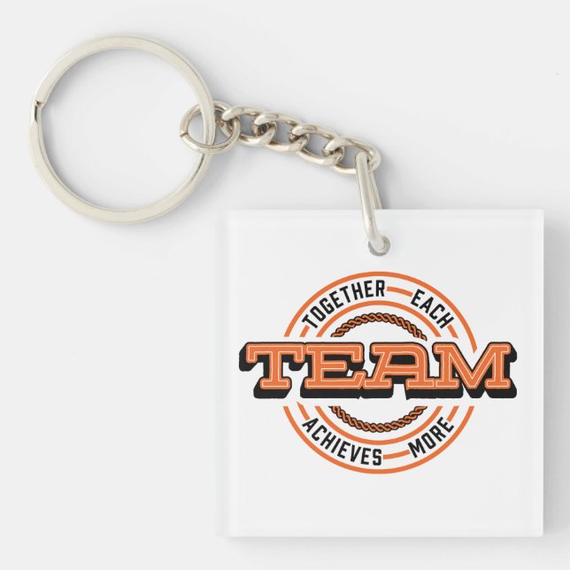 TEAM Cap Key Ring (Front)