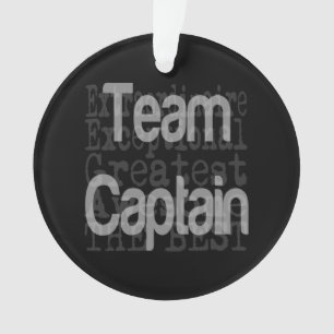 Team Captain Extraordinaire Ornament