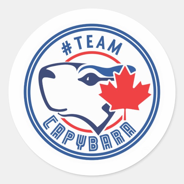 Team Capybara Stickers (Front)
