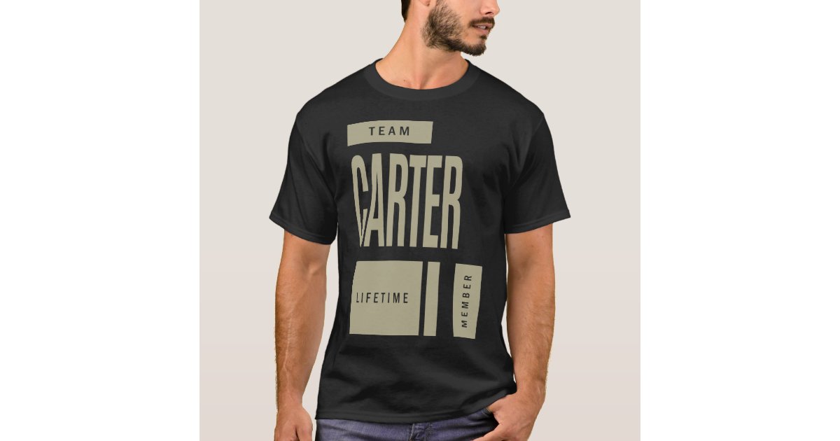 Team Carter TShirt Zazzle