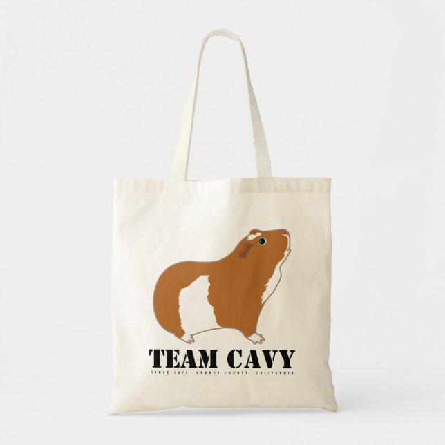 TEAM CAVY TOTE BAG (Front)