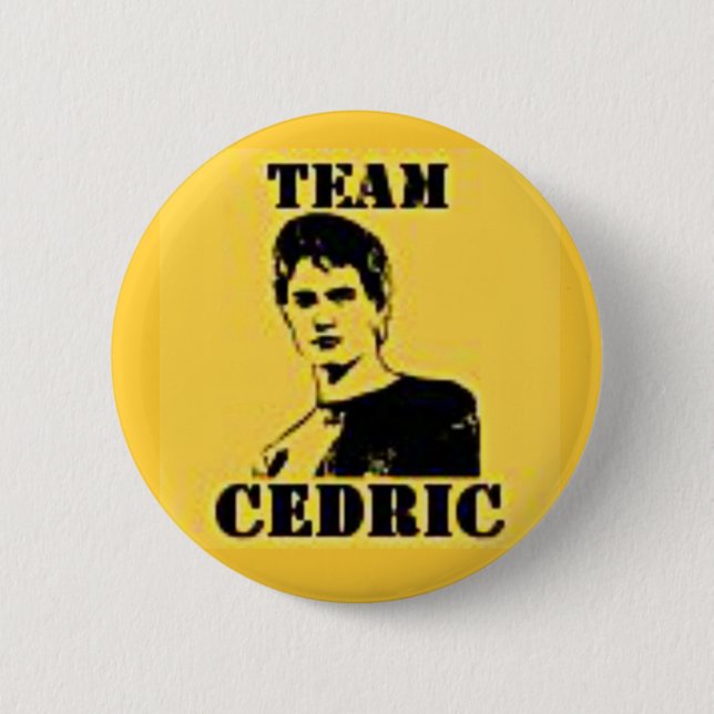 Team Cedric Button (Front)