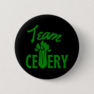 Team Celery  6 Cm Round Badge