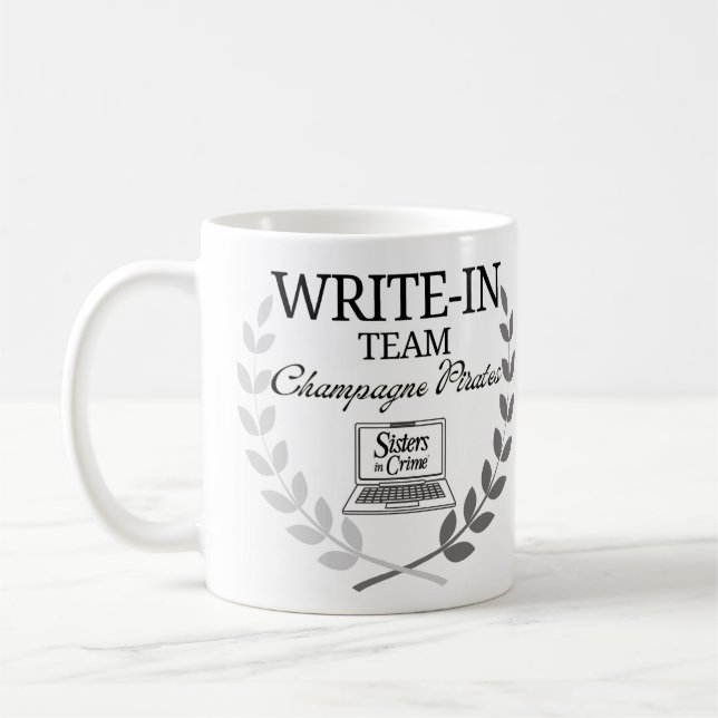 Team Champagne Pirates Coffee Mug (Left)