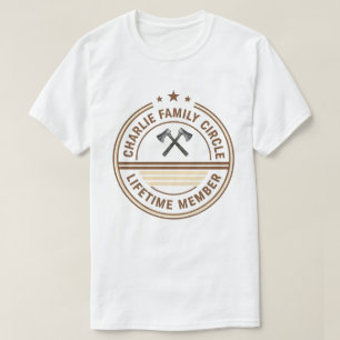 Team Charlie Lifetime Member Funny Name Charlie T-Shirt