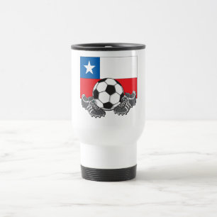 Team Chilli Soccer Futbol Travel Mug