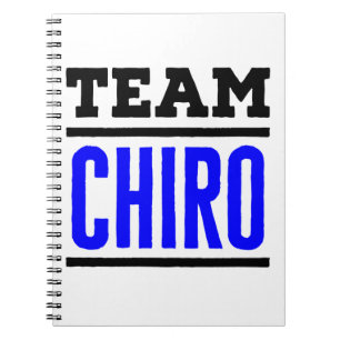 Team Chiro Chiropractor Chiropractic Squad Notebook