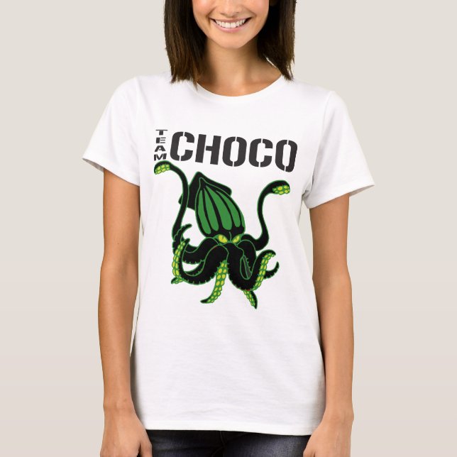 TEAM-CHOCO Girly-T  V2 T-Shirt (Front)