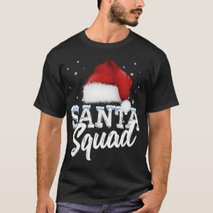Team Christmas Santa Squad Family Matching Christm T-Shirt
