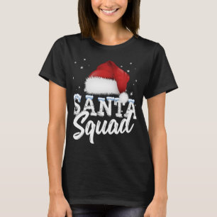 Team Christmas Santa Squad Family Matching Christm T-Shirt