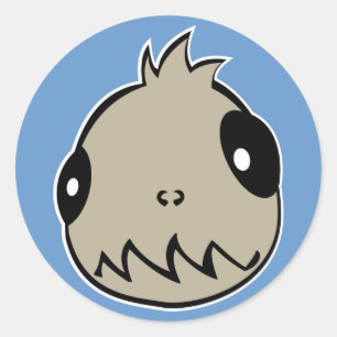 Team Chupacabra Classic Round Sticker