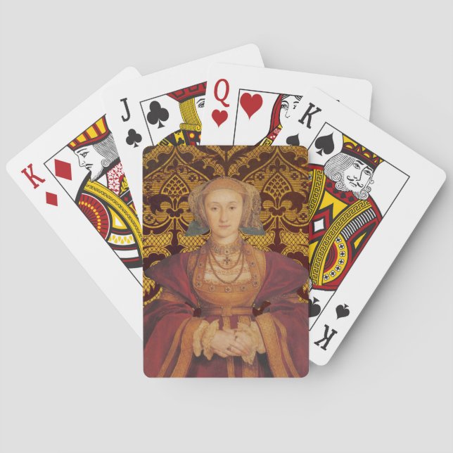 Team Cleves - Queen Anne of Cleves Playing Cards (Back)