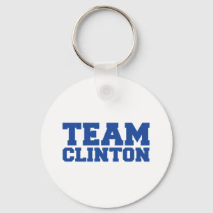 TEAM CLINTON.png Key Ring