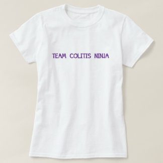 Team Colitis Ninja TAKE STEPS tee