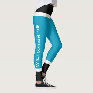 Team Colours Ice Hockey Socks Look Leggings