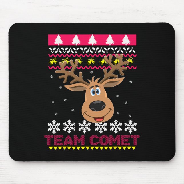 Team Comet Saint Ren Ugly Cardigan  Mouse Mat (Front)