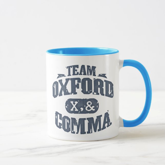 Team Comma Mug (Right)
