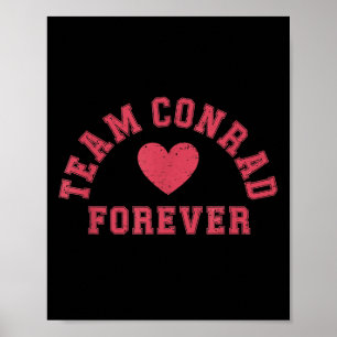Team Conrad Retro Forever Vintage _1 Poster