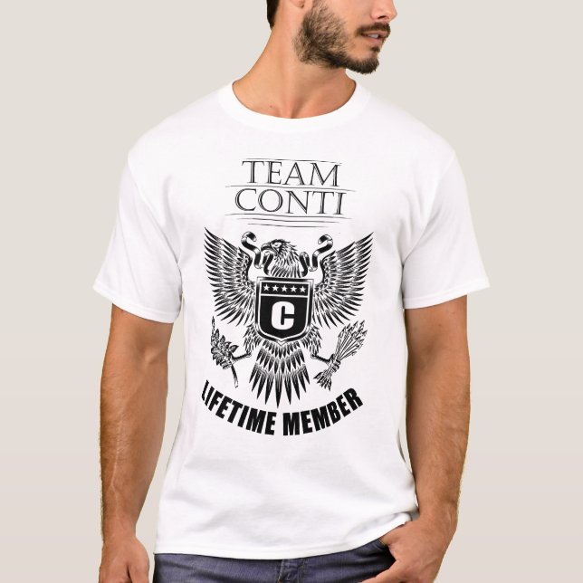 Team Conti Lifetime member T-Shirt (Front)