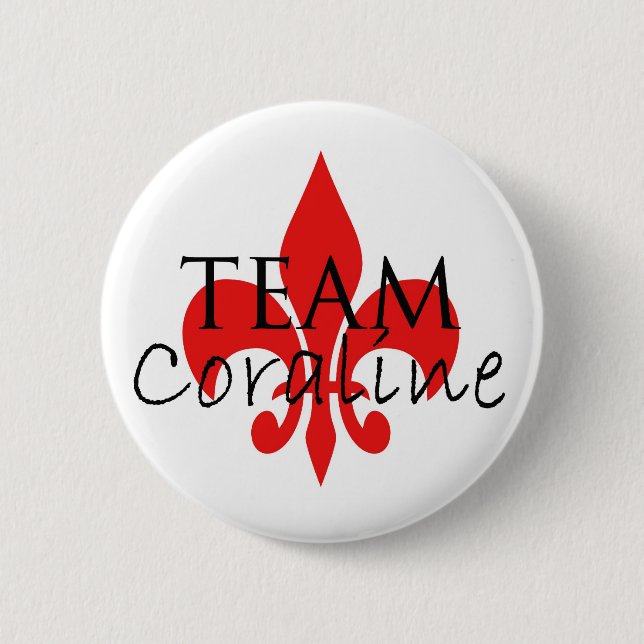 Team Coraline Button (Front)