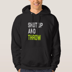 Team Cornhole Usa Cornhole Shut Up And Throw Hoodie