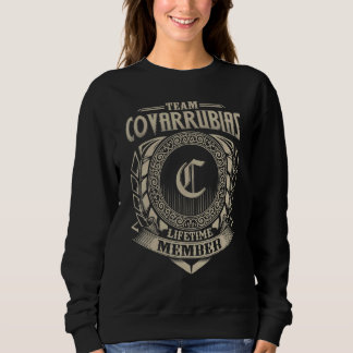 Team COVARRUBIAS Lifetime Member Vintage COVARRUBI Sweatshirt