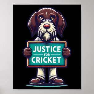 Team Cricket Hunting Squad Funny Retro  Poster