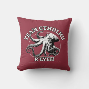 Team Cthulhu R'lyeh Lovecraft Cushion