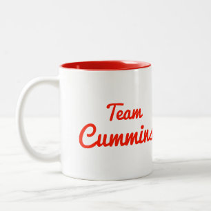 Team Cummins Two-Tone Coffee Mug