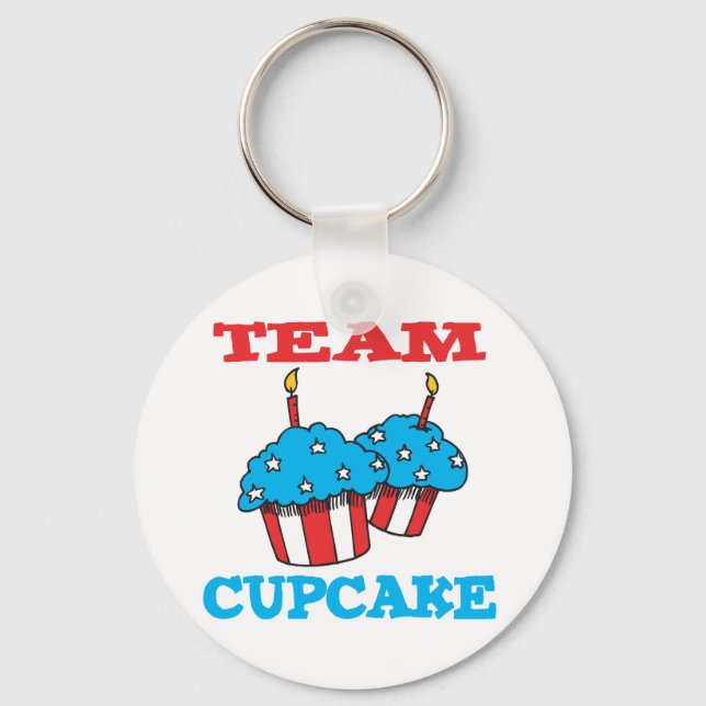 TEAM CUPCAKE KEY RING (Front)
