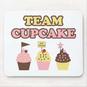 Team Cupcake Mouse pad for cupcake fans