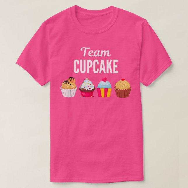 team cupcake shirtTShirt T-Shirt (Design Front)