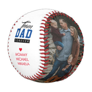 Team Dad Forever Father's Day Baseball