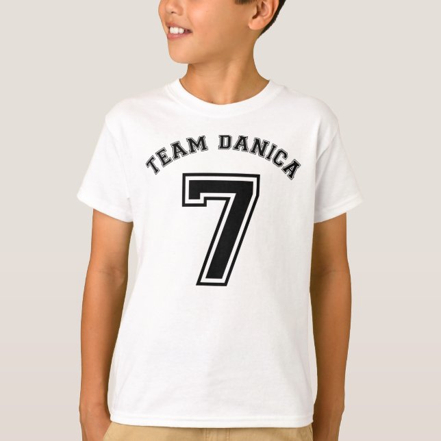 Team Danica T-Shirt (Front)