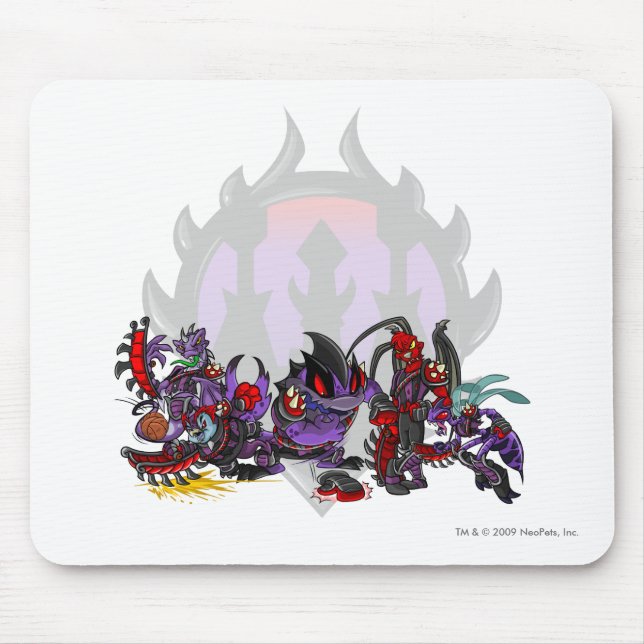 Team Darigan Citadel Group Mouse Mat (Front)