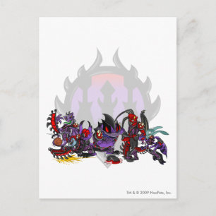 Team Darigan Citadel Group Postcard