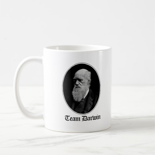 Team Darwin - Team Evolution - - Pro-Science - Coffee Mug (Left)