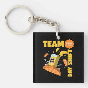 Team Day Shift Key Ring