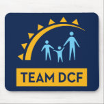 Team DCF Mouse Pad<br><div class="desc">Team DCF helps our families stay safe,  healthy and connected. Show your family's Team DCF affiliation with this computer mouse pad.</div>