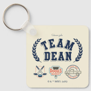 Team Dean Gilmore Girls Design Key Ring
