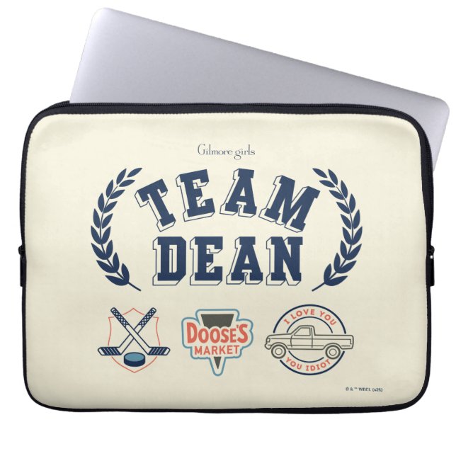 Team Dean Gilmore Girls Design Laptop Sleeve (Front)