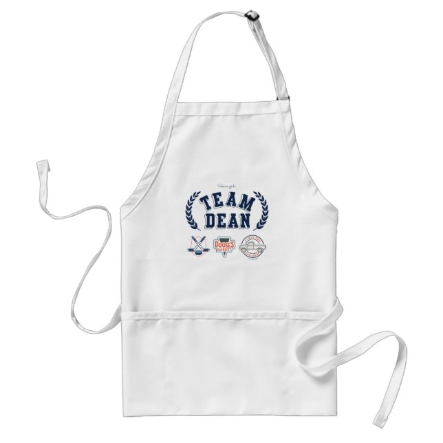 Team Dean Gilmore Girls Design Standard Apron (Front)