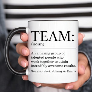 TEAM Definition Mug