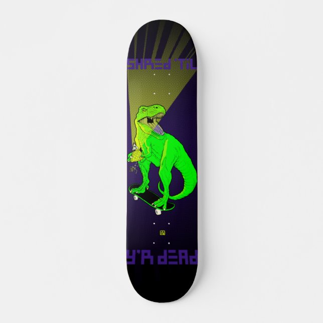 Team Dinosaur I - mini Skateboard (Front)